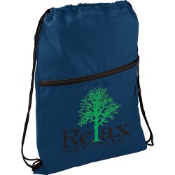 Drawstring Bags & Back Sacks - Insulated Zippered Drawstring Sportspack