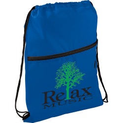 Drawstring Bags & Back Sacks - Insulated Zippered Drawstring Sportspack