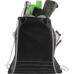 Drawstring Bags &amp; Back Sacks  - Neon Deluxe Drawstring Sportspack