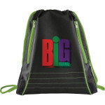 Drawstring Bags &amp; Back Sacks  - Neon Deluxe Drawstring Sportspack