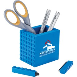 branded Office Block 3 in 1 Pen Pot, from our range of promotional Corporate Stationary