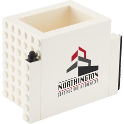 branded Office Block 3 in 1 Pen Pot, from our range of promotional Corporate Stationary