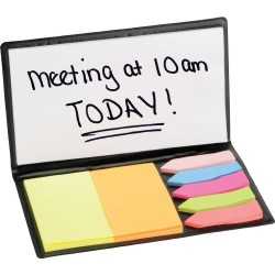 branded Slimline Sticky Memo Holder, from our range of promotional Printed Post It Notes