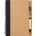 branded The Eco Spiral Notebook with Pen, from our range of promotional Spiral NoteBooks