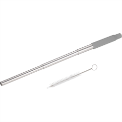 branded Reusable Stretchable Stainless Steel Straw, from our range of promotional Cutlery and Straws