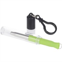 branded Reusable Stretchable Stainless Steel Straw, from our range of promotional Cutlery and Straws