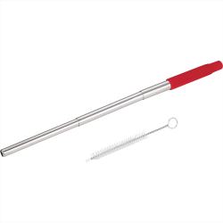 branded Reusable Stretchable Stainless Steel Straw, from our range of promotional Cutlery and Straws
