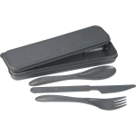 branded Bamboo Fiber Cutlery Set, from our range of promotional Homeware Products
