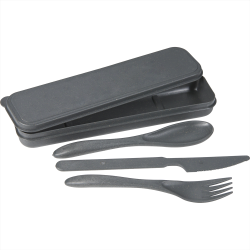 branded Bamboo Fiber Cutlery Set, from our range of promotional Homeware Products