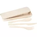 branded Bamboo Fiber Cutlery Set, from our range of promotional Homeware Products