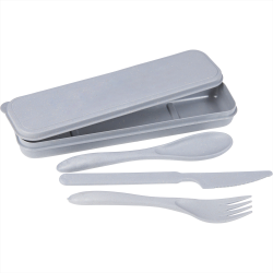 branded Bamboo Fiber Cutlery Set, from our range of promotional Homeware Products