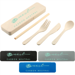 branded Wheat Straw Utensils To Go, from our range of promotional Homeware Products