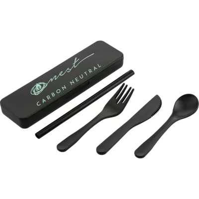 branded Wheat Straw Utensils To Go, from our range of promotional Homeware Products