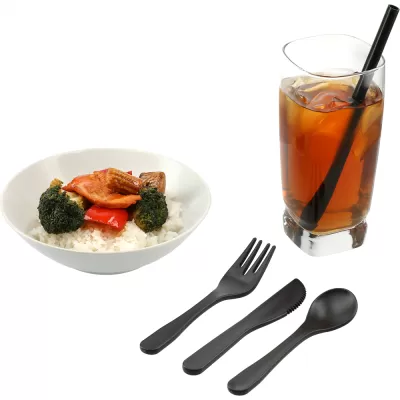 branded Wheat Straw Utensils To Go, from our range of promotional Homeware Products