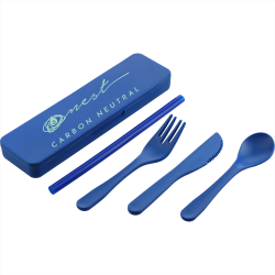 branded Wheat Straw Utensils To Go, from our range of promotional Homeware Products