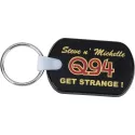 branded Rectangular Soft Key Tag, from our range of promotional Metal Keyrings
