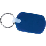 branded Rectangular Soft Key Tag, from our range of promotional Metal Keyrings