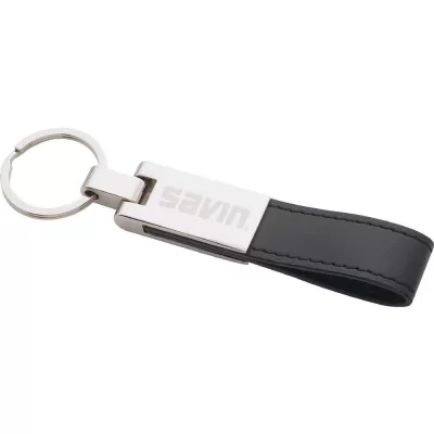 branded UltraHyde / Silver Key Ring, from our range of promotional Metal Keyrings
