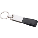 branded UltraHyde / Silver Key Ring, from our range of promotional Metal Keyrings