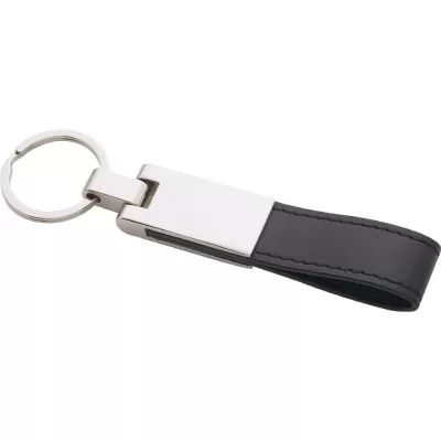 branded UltraHyde / Silver Key Ring, from our range of promotional Metal Keyrings