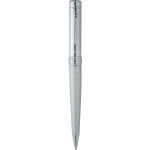 branded Scriptura Striation Ballpoint Pen, from our range of promotional Metal Promotional Pens