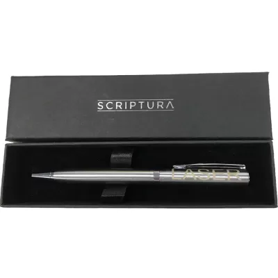 branded Scriptura Hercules Ballpoint Pen, from our range of promotional Metal Promotional Pens