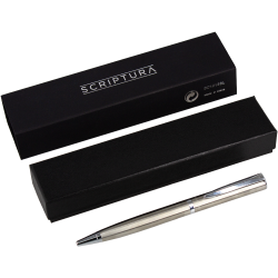 branded Scriptura Hercules Ballpoint Pen, from our range of promotional Metal Promotional Pens