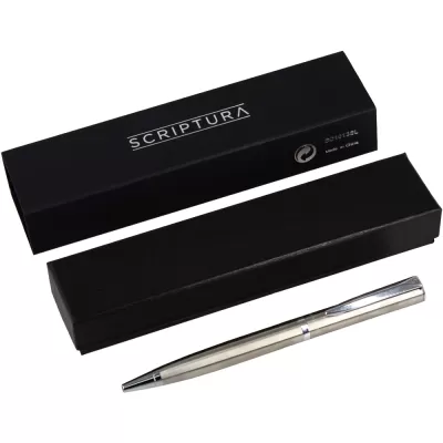 branded Scriptura Hercules Ballpoint Pen, from our range of promotional Metal Promotional Pens