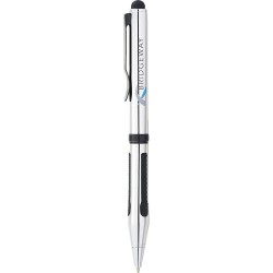 branded Elleven™ Triple Grip Ballpoint Stylus, from our range of promotional Metal Promotional Pens