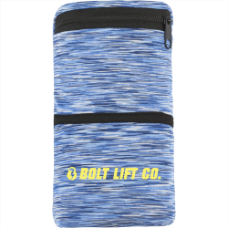 Exercise Sets - Cooling Heathered Wrist Band with Pocket