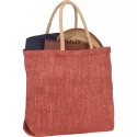 branded Herringbone Jute Tote, from our range of promotional Jute Shopping &amp; Tote Bags