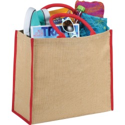 branded Large Jute Tote, from our range of promotional Jute Shopping & Tote Bags