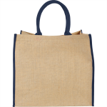 branded Large Jute Tote, from our range of promotional Jute Shopping &amp; Tote Bags