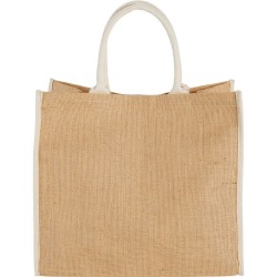 branded Large Jute Tote, from our range of promotional Jute Shopping & Tote Bags