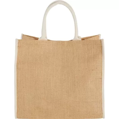 branded Large Jute Tote, from our range of promotional Jute Shopping & Tote Bags