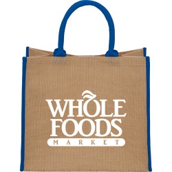 branded Large Jute Tote, from our range of promotional Jute Shopping & Tote Bags