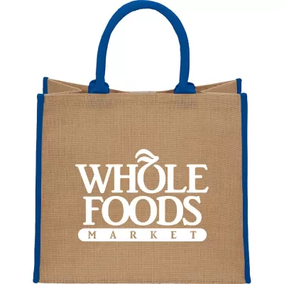 branded Large Jute Tote, from our range of promotional Jute Shopping & Tote Bags