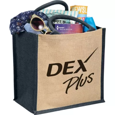 branded Medium Jute Gift Tote, from our range of promotional Jute Shopping & Tote Bags