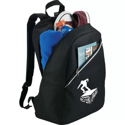 branded Arc Slim Backpack, from our range of promotional Backpacks