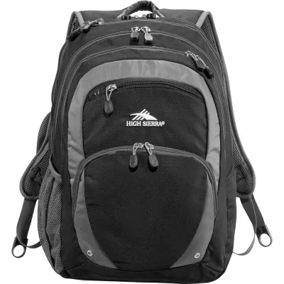 branded High Sierra Overtime Fly-By 17 inch  Compu-Backpack, from our range of promotional Backpacks