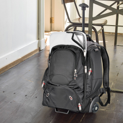 branded Elleven™ Wheeled Compu-Backpack, from our range of promotional Backpacks