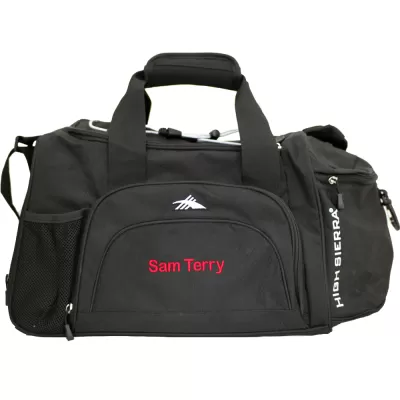 branded High Sierra® 22 Switch Blade Sport Duffel Bag, from our range of promotional Sports Bags & Duffle Bags