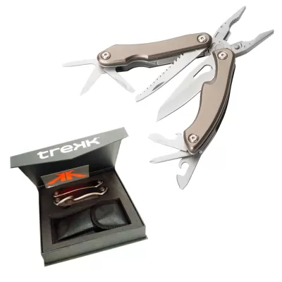 branded Trekk™ Deluxe Multi Tool, from our range of promotional Tools & Pocket Knives