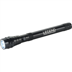 branded Flare Telescopic LED Torch, from our range of promotional Tools & Pocket Knives