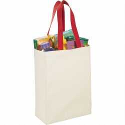 Shopping Tote Bags - Natural Cotton Grocery Tote