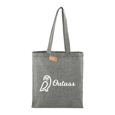 branded Recycled 140gms Cotton Twill Tote, from our range of promotional Cotton & Calico Tote Bags