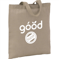 branded Recycled 140gms Cotton Twill Tote, from our range of promotional Cotton & Calico Tote Bags