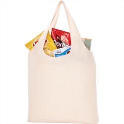 Cotton & Calico Tote Bags  - All-Purpose 5oz Cotton Canvas Tote