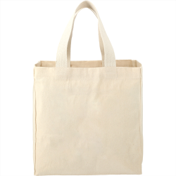 Cotton & Calico Tote Bags - Essential 8oz Cotton Grocery Tote