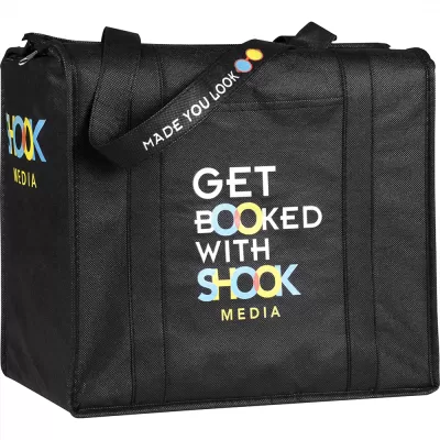 branded Hercules Insulated Grocery Tote, from our range of promotional Non Woven Tote Bags